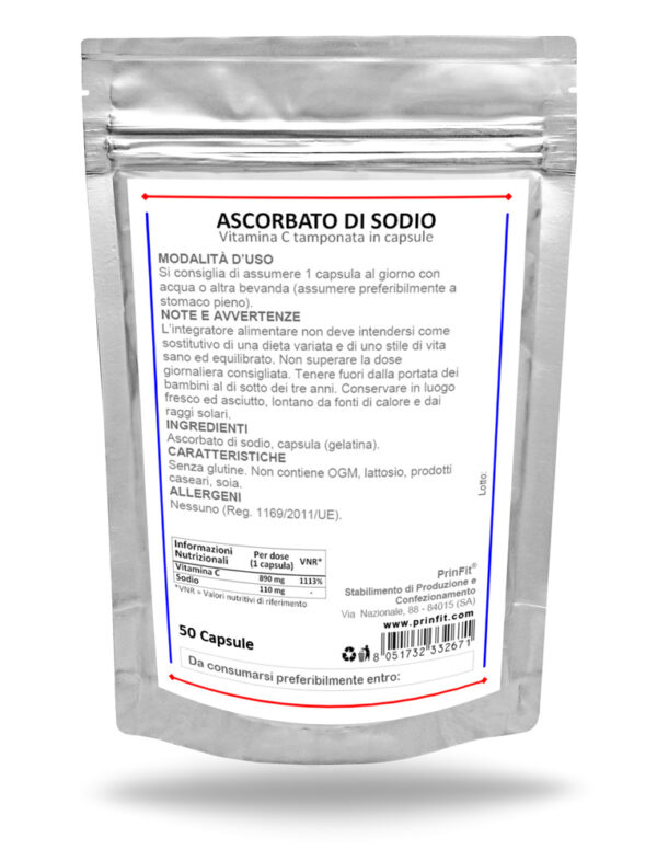 Ascorbato di Sodio Capsule 50