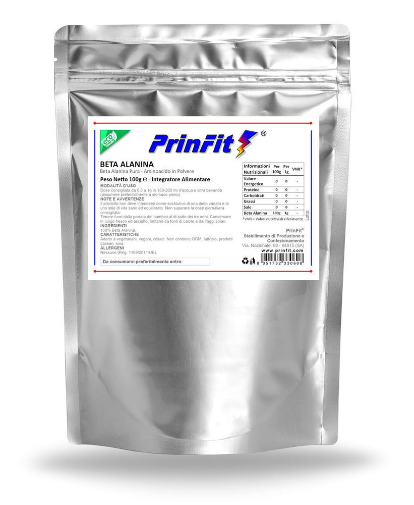 Clicca per ingrandire Beta Alanina 100g