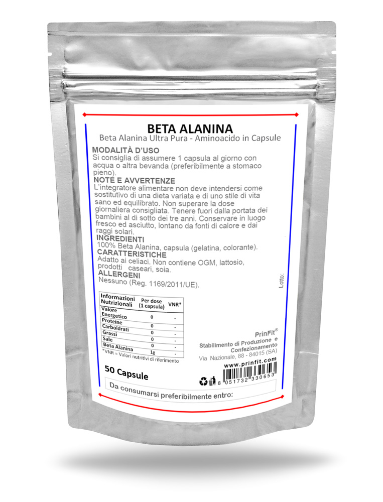 Beta Alanina Capsule 50