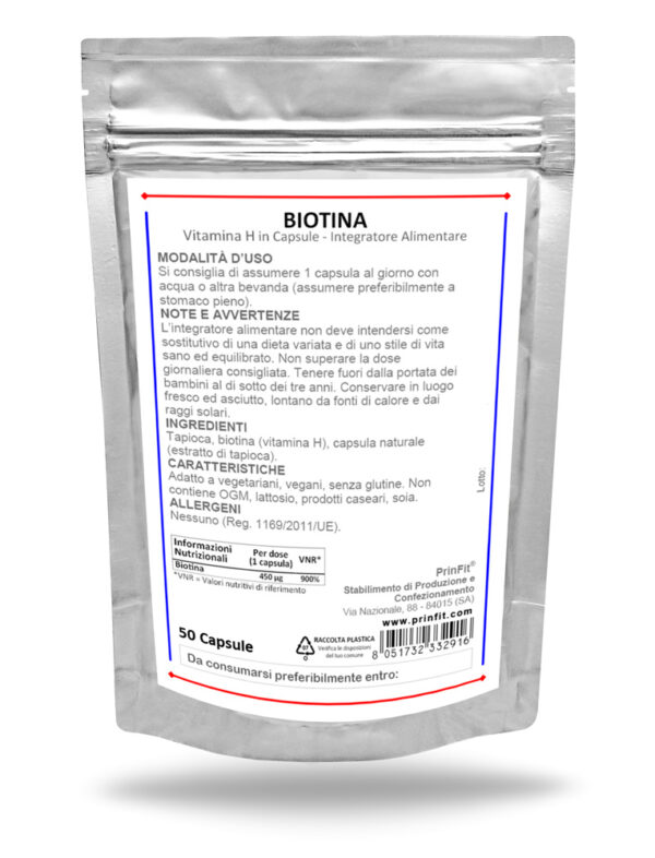 Biotina Capsule 50