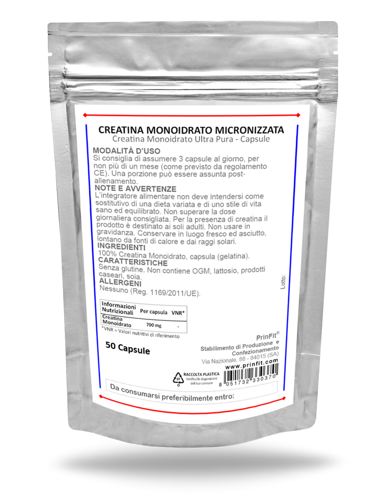 Creatina Monoidrato Capsule 50