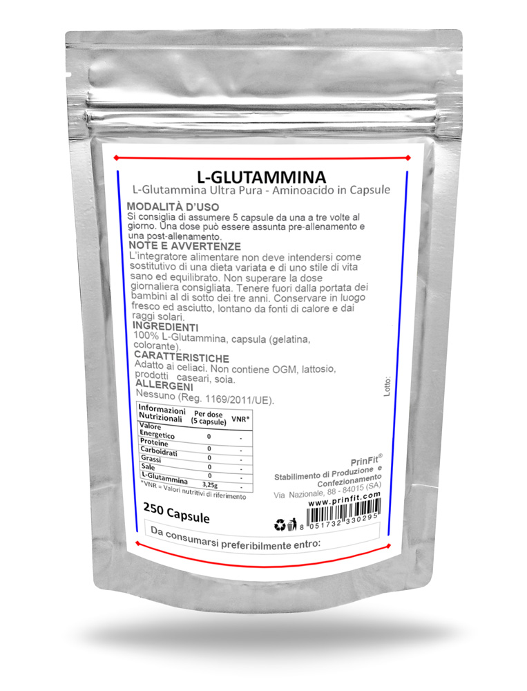 L-Glutammina Capsule 250
