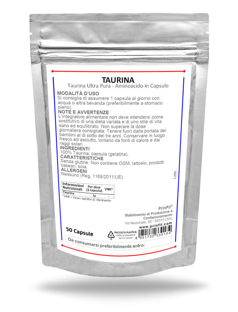 Clicca per ingrandire Taurina Capsule 50