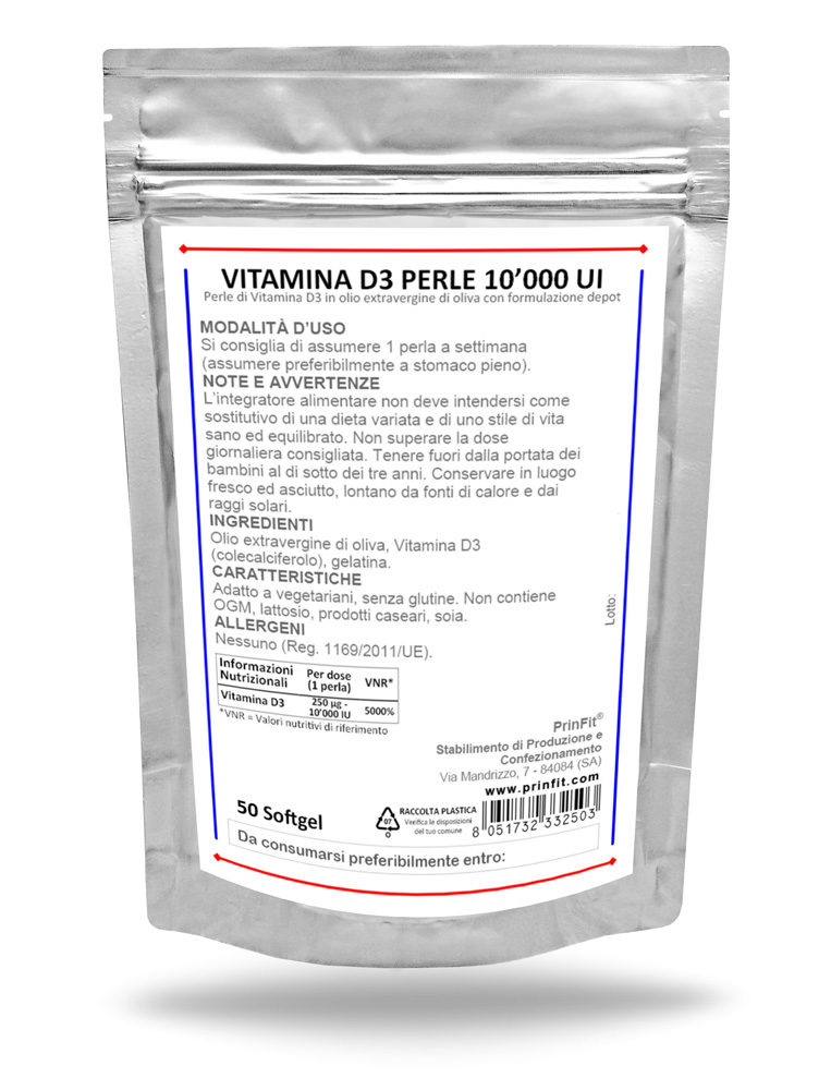 Vitamina D3 10.000 Softgel 50