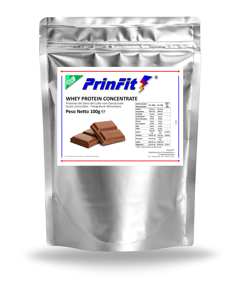 Whey Protein Concentrate Cioccolato 100g