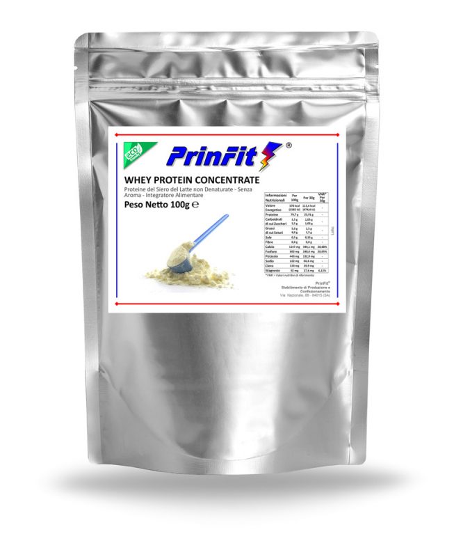 PrinFit® » Whey Proteine Concentrate in Polvere