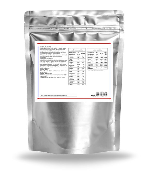 Whey Protein Concentrate Senza Aroma 100g