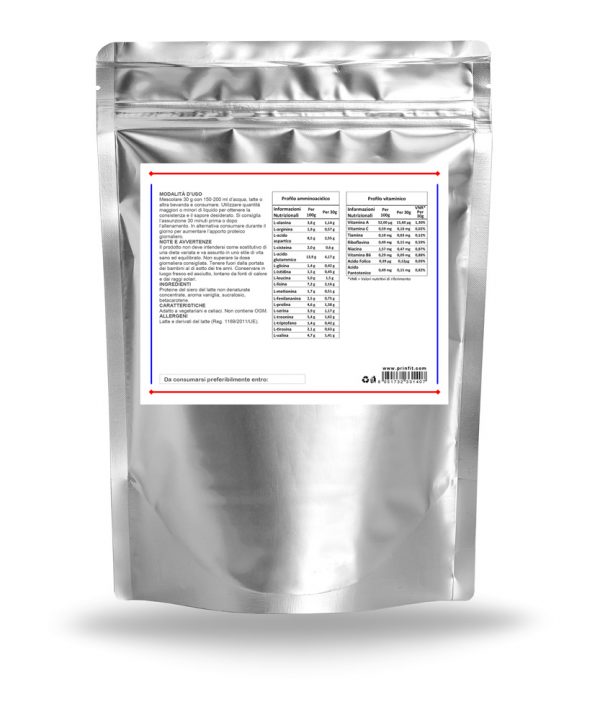 Whey Protein Concentrate Vaniglia 1kg